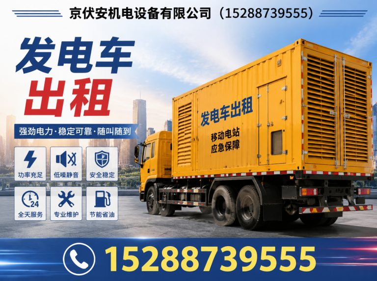 陵水发电车出租展示图